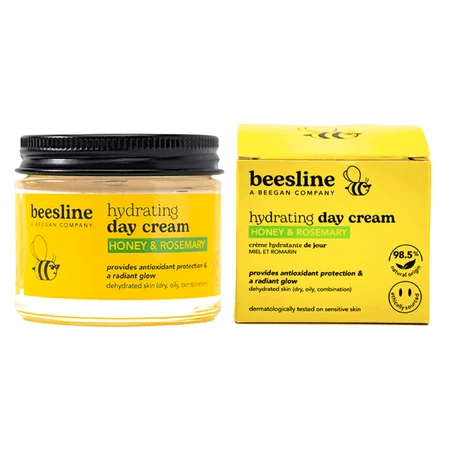 Hydraterende dagcrème met honing en rozemarijn, 50 ml, Beesline