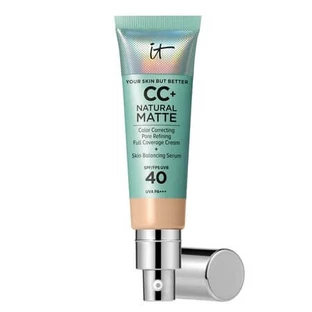 Light CC Natural Matte getinte matterende crème met SPF 40, 32 ml, It Cosmetics