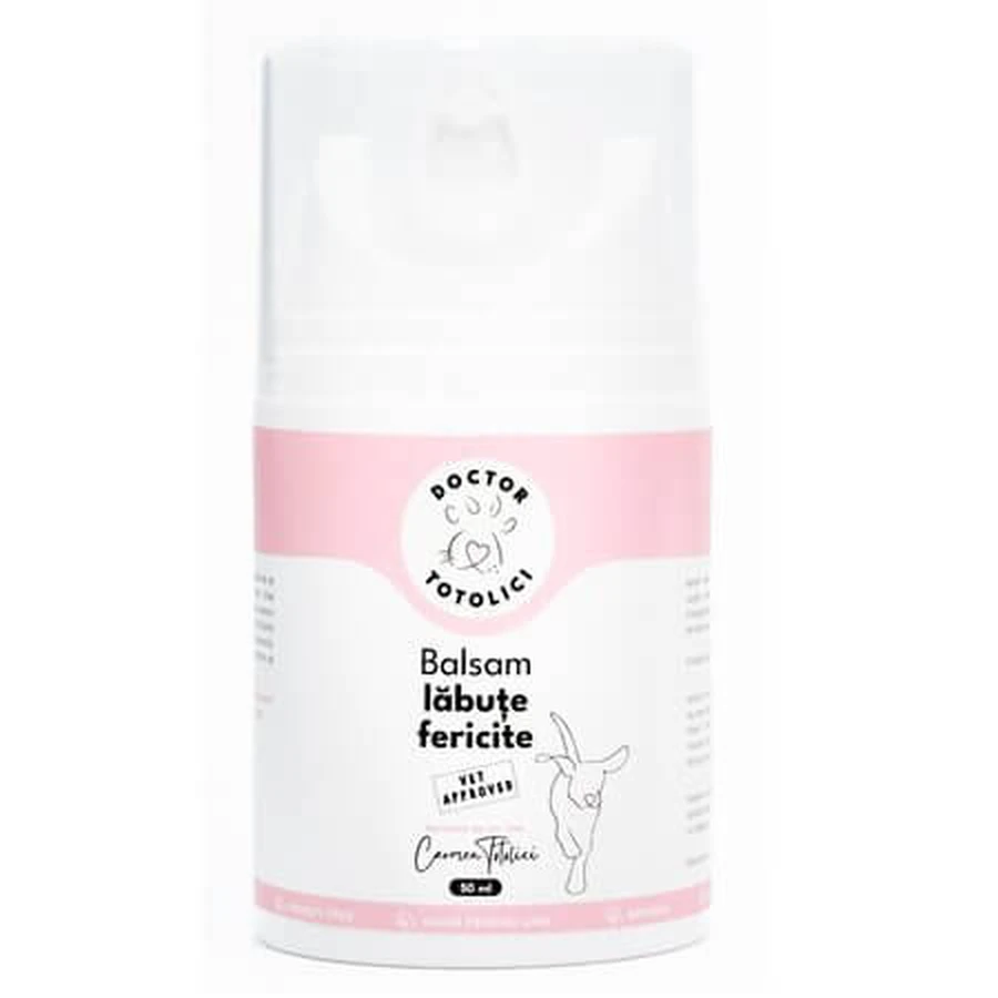Feuchtigkeitsbalsam für Pfoten und Nase, 50 ml, Doctor Totolici