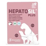 Supplement voor een gezonde lever bij grote en middelgrote hondenrassen: Hepatosil Plus, 30 tabletten, Pharmadiet