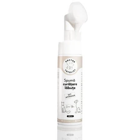Potenreinigingsschuim zonder afspoelen, 200 ml, Doctor Totolici