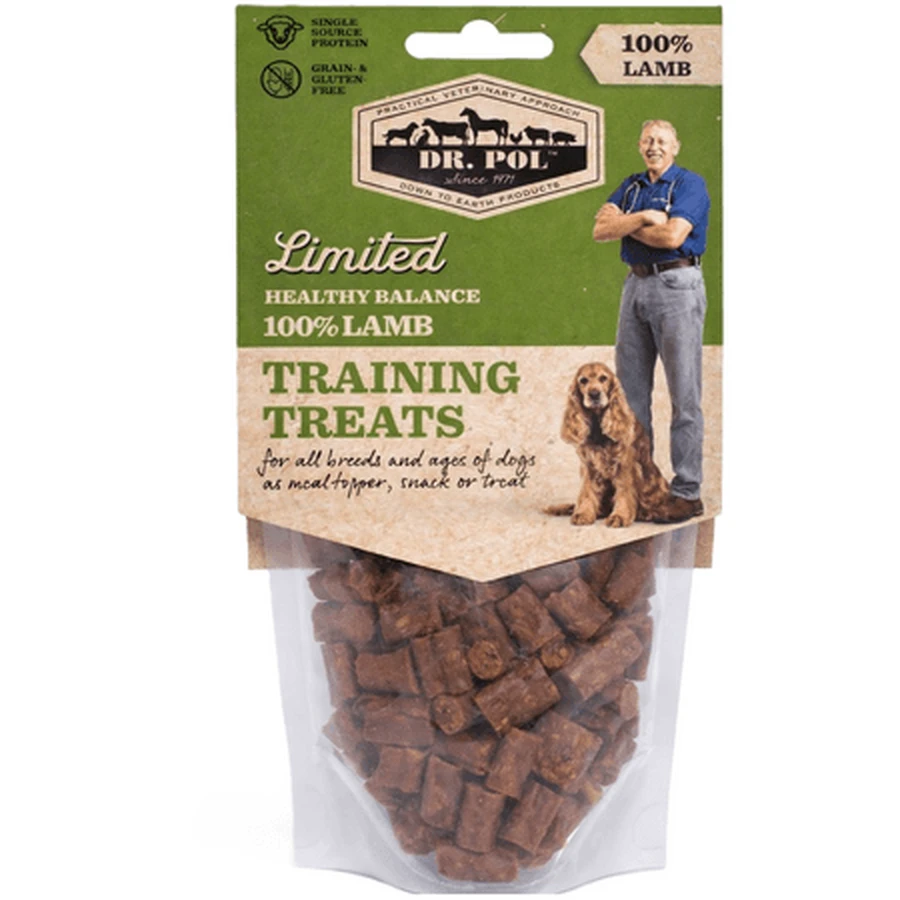 Golosinas de cordero para perros, 85 g, Dr. Pol