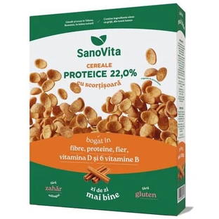 Protein Cereal with Cinnamon, 250 g, Sanovita