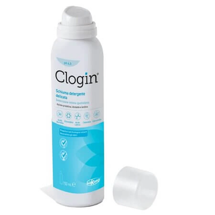 Clogin Gentle Intimate Cleansing Foam, 150 ml, Sakura Italia