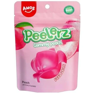Peelerz Gummy alla pesca, 65 g, Amos