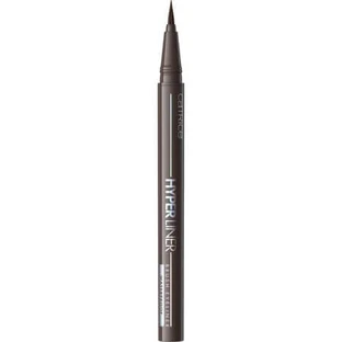 Delineador de ojos resistente al agua, 020 Dark Mocca, delineador con pincel Hyper Liner resistente al agua, 0,52 ml, Catrice