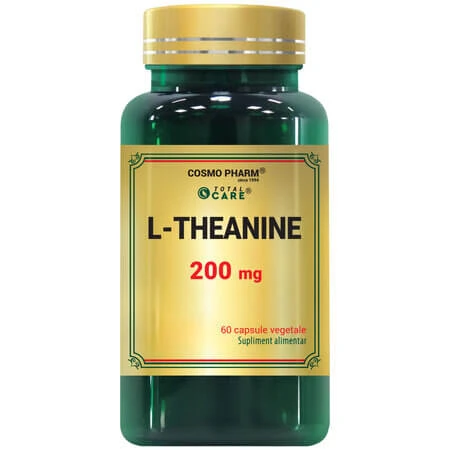 L-theanine, 200 mg, 60 capsules, Cosmo Pharm