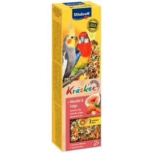 Barres Kracker aux amandes et aux graines pour nymphes, 180 g, Vitakraft