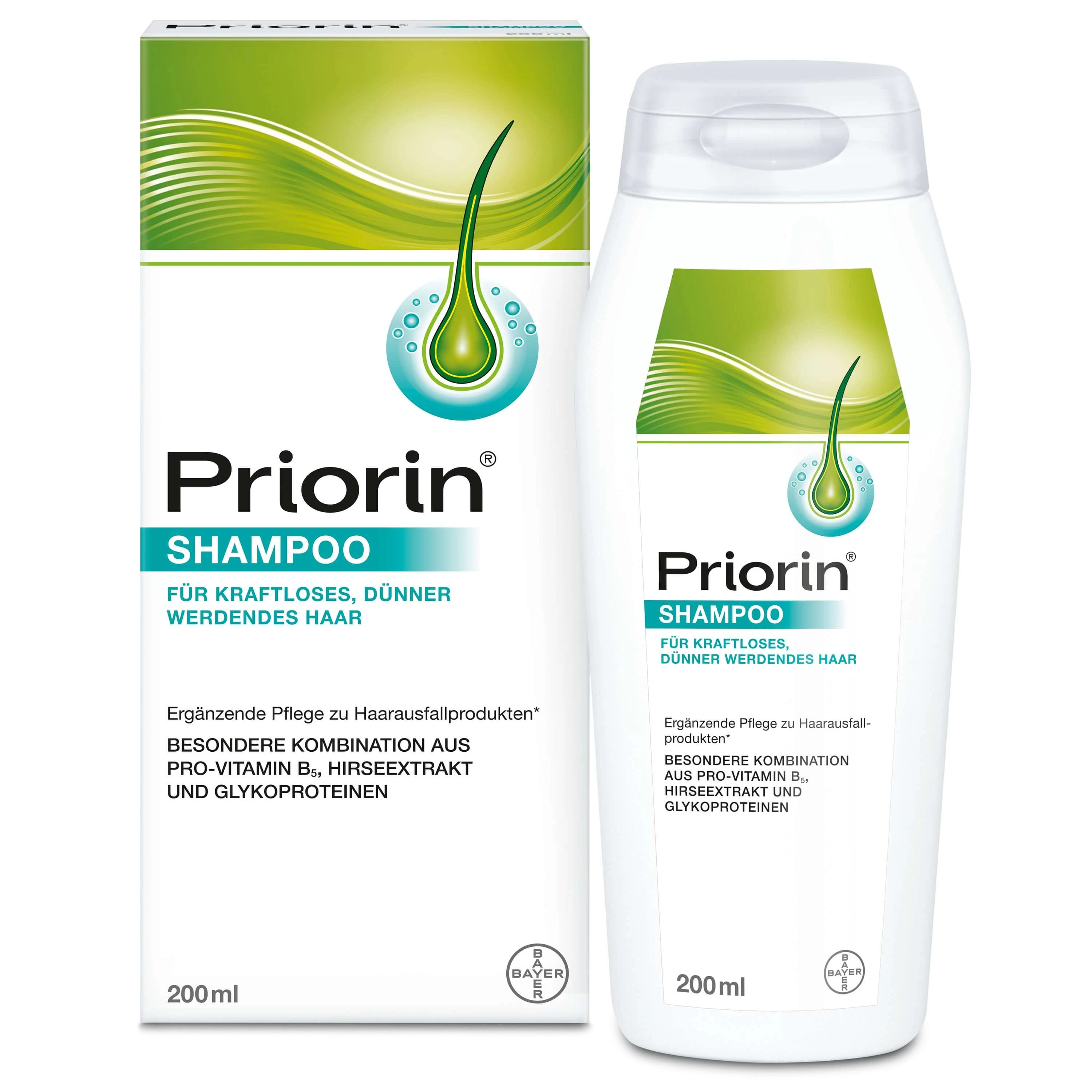 Priorin®-shampoo voor futloos, dunner wordend haar – 200 ml