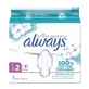 Absorbante din bumbac Ultra Cotton Protection, Marimea 2, 9 bucati, Always