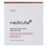 Peeling-Pads mit Bernsteinsäure und Panthenol, 70 Stück, Medicube