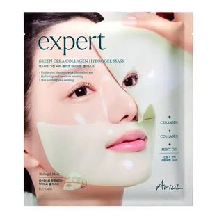 Masque hydrogel apaisant et hydratant Green Cera Collagen Expert, 41 g, Ariul
