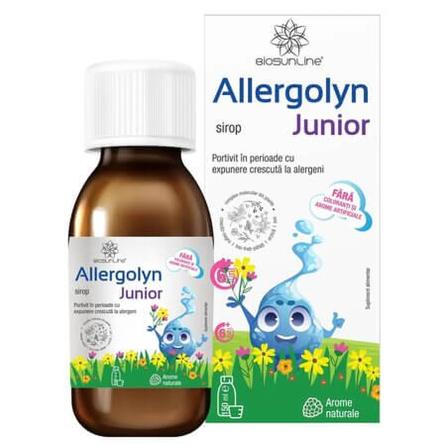 Allergolyn Junior Kindersirup, 150 ml, BioSunLine