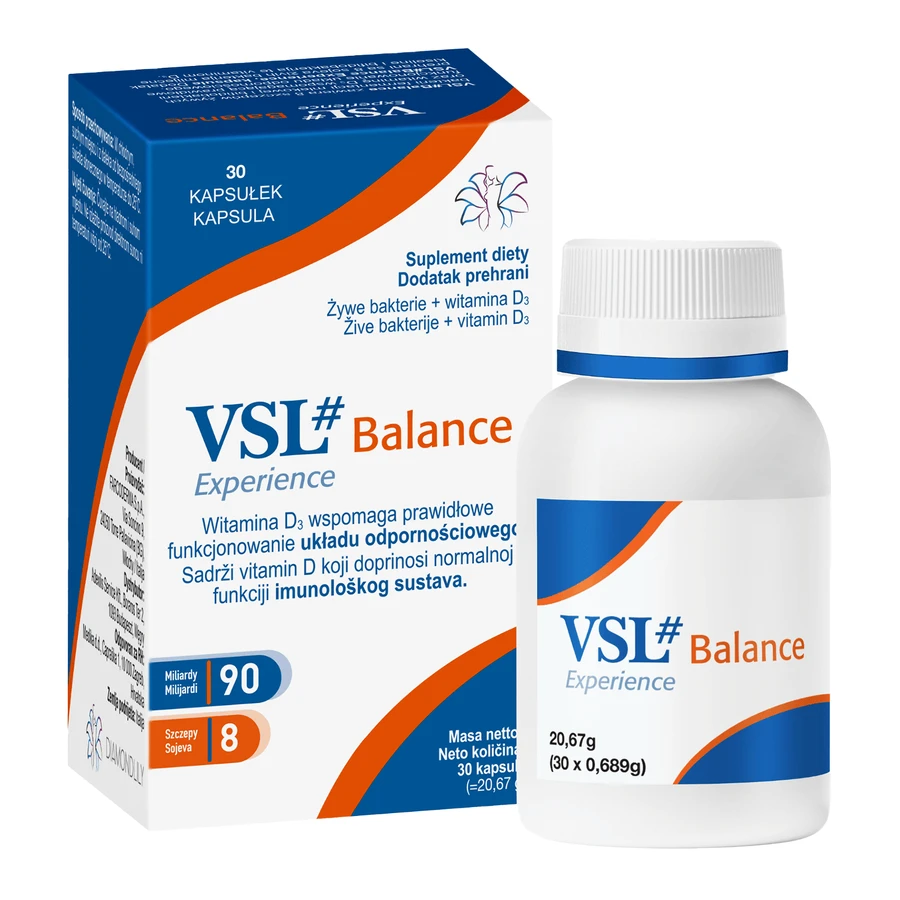 VSL# Balance Experience, 2x30 capsule, Farcoderma