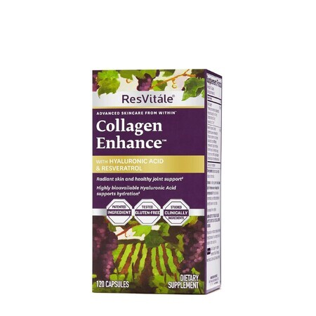 Resvitale Collagen Enhance, Collageen, 120 Cps