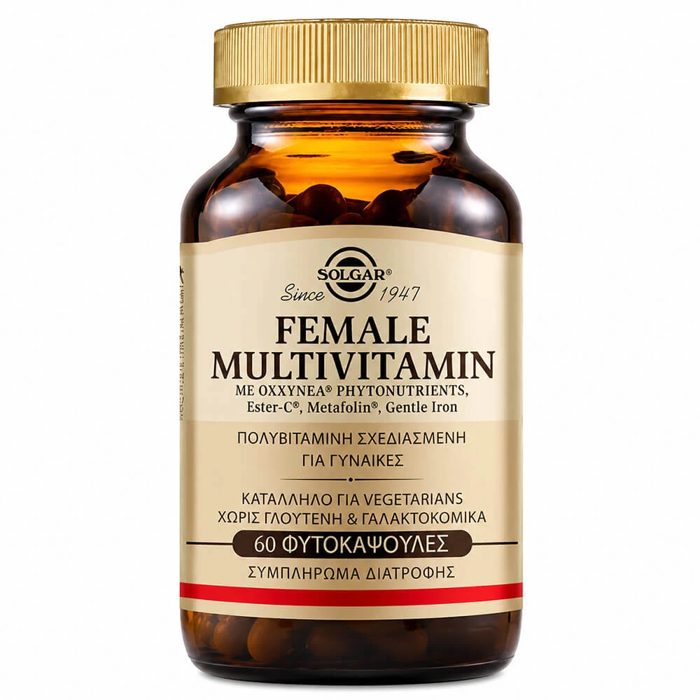 Solgar Multivitamine voor vrouwen, 60 vegetarische capsules