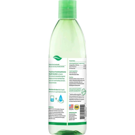 TropiClean mondverzorgingsadditief voor katten, 473 ml