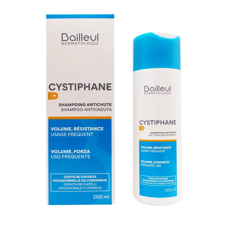 Bailleul Biorga Cystiphane Anti-Val Shampoo 3x200ml