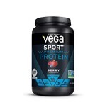 Vega Sport Premium Protein, proteine ​​vegetali, al gusto di frutti di bosco, 801 G