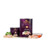 NUEVO Kip, rijst en zalmolie, natvoer voor jonge katten (paté), 400 g