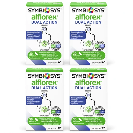 Symbiosys Alflorex Dual Action, 4x30 capsules