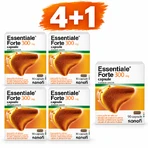 Essentiale Forte 4+1 Pack, 300 mg, 5 x 90 capsules, Sanofi