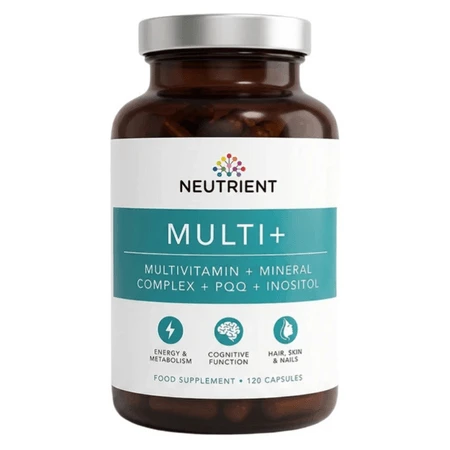 Multi+ Vitaminen en mineralen, 120 capsules, Neutrient
