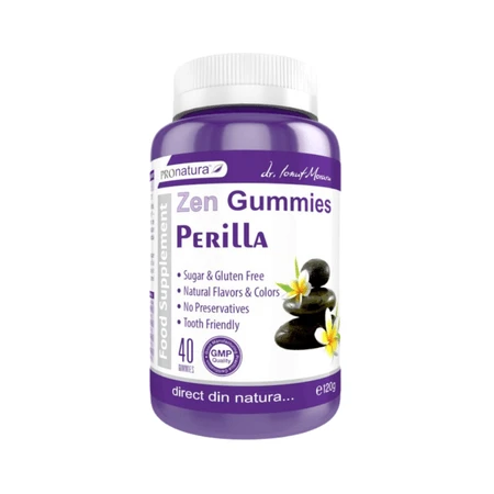 Zen Gummies Perilla, 40 gummies, Pro Natura