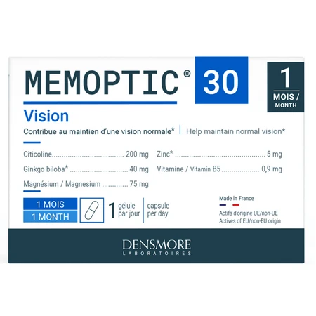Memoptic, 30 deelbare tabletten, Densmore Laboratoires