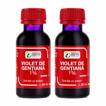 Violet de Gentiana 1% 2x25 ml Adya Green