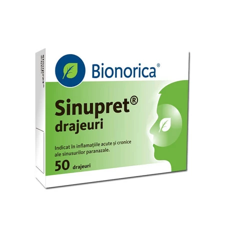 Sinupret, 2x50 dragees, Bionorica