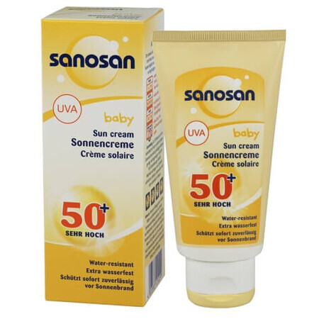 Zonnebrandcrème SPF 50+, 75 ml, Sanosan