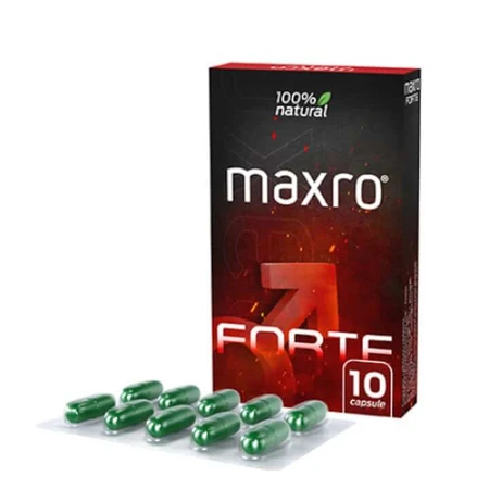 Maxro Forte Formula 100 natural 10 capsules, Mad House
