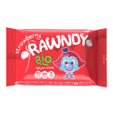 Barre énergétique bio aux fraises, 26 gr, Rawndy