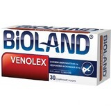 Bioland Venolex, 30 comprimate filmate, Biofarm