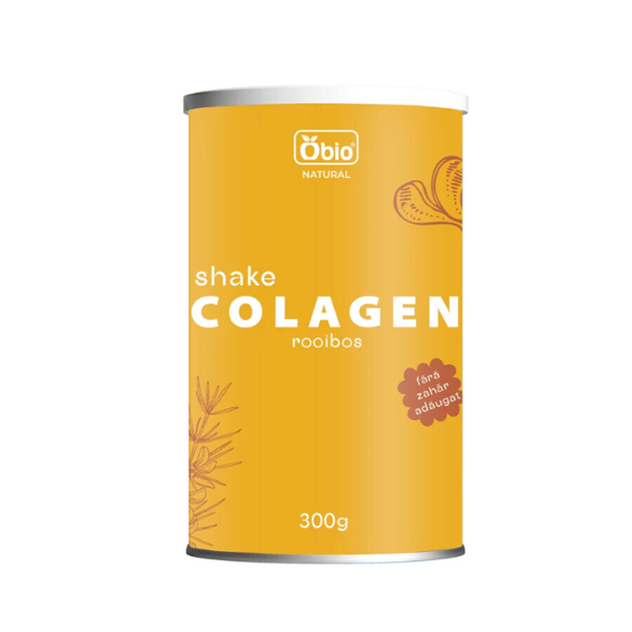 Collageen shake met rooibos, 300 g, Obio