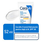 Crème hydratante pour le visage SPF 30, 52 ml, CeraVe