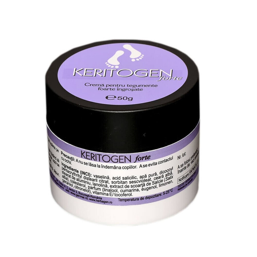 Creme für sehr verdickte Haut, Keritogen Forte, 50 g, Genmar Cosmetics