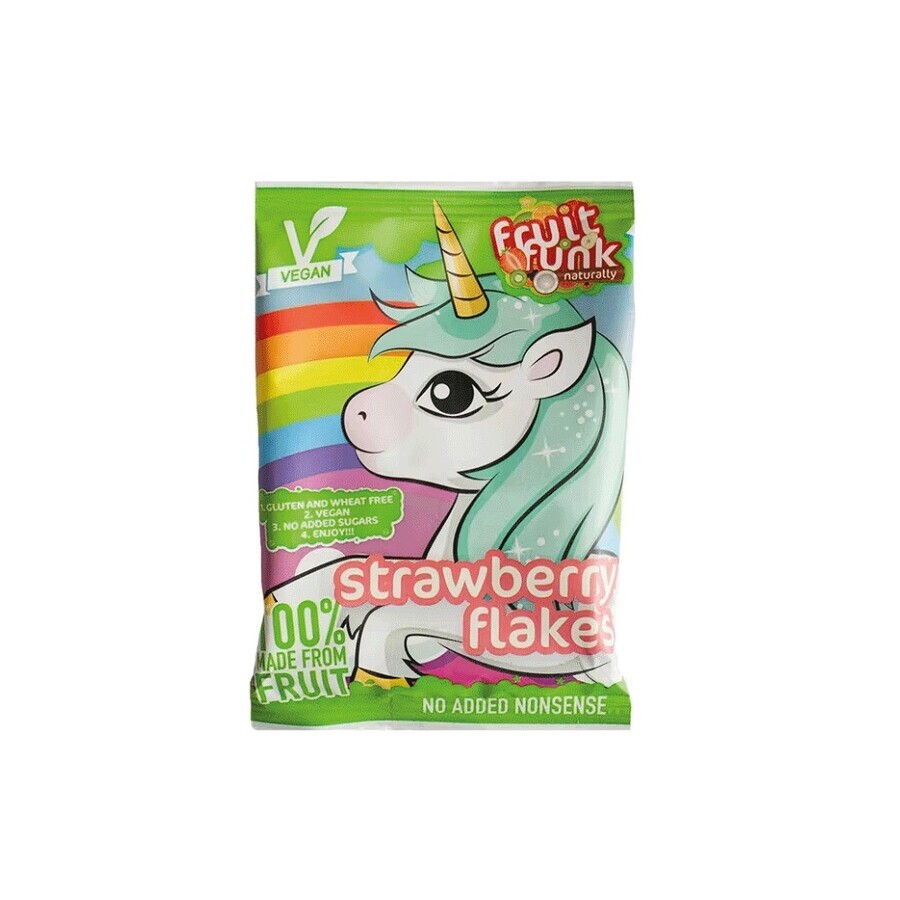 Fruit jellies with strawberries Unicorn, 16 gr, Fruit Funk