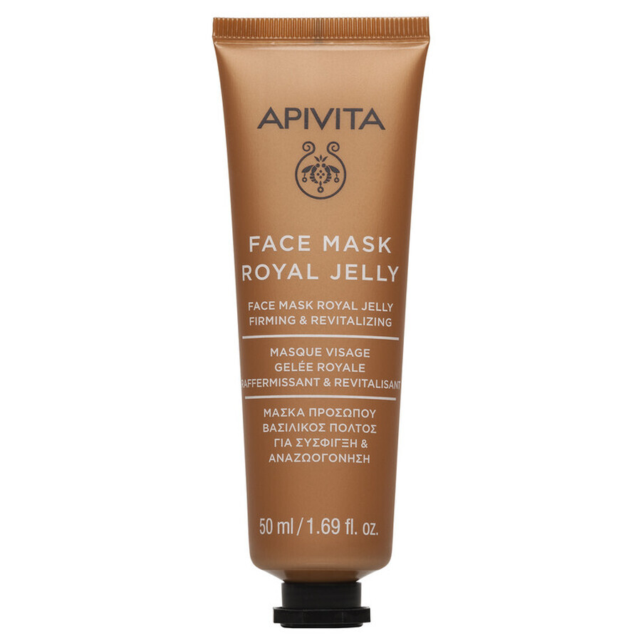 Verstevigend masker met matchamelk, 50 ml, Apivita