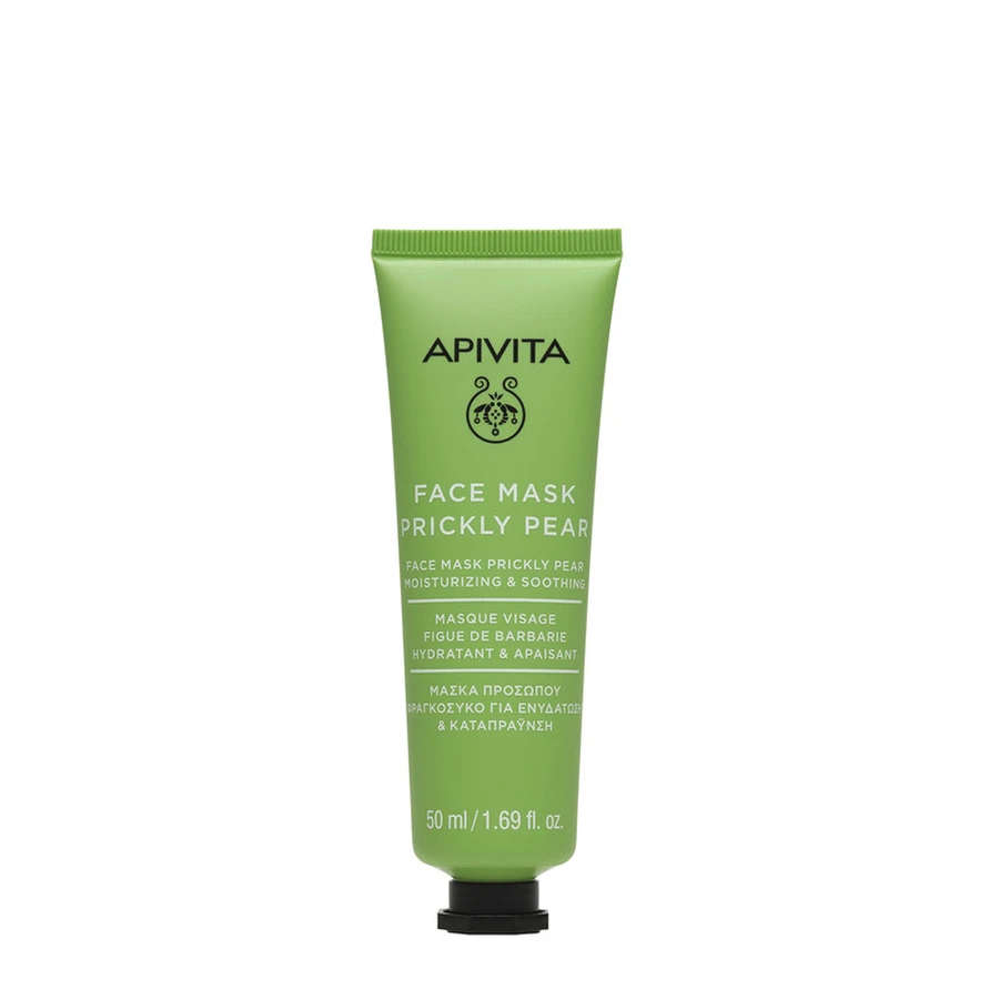 Mascarilla hidratante profunda con extracto de cactus, 50 ml, Apivita