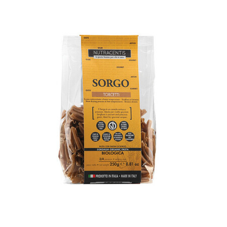 Pasta con farina di sorgo bio, 250 g, Nutracentis