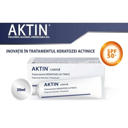 Krem do leczenia rogowacenia słonecznego i zmian nowotworowych Aktin, 30 ml, Solartium: ceny i cechy