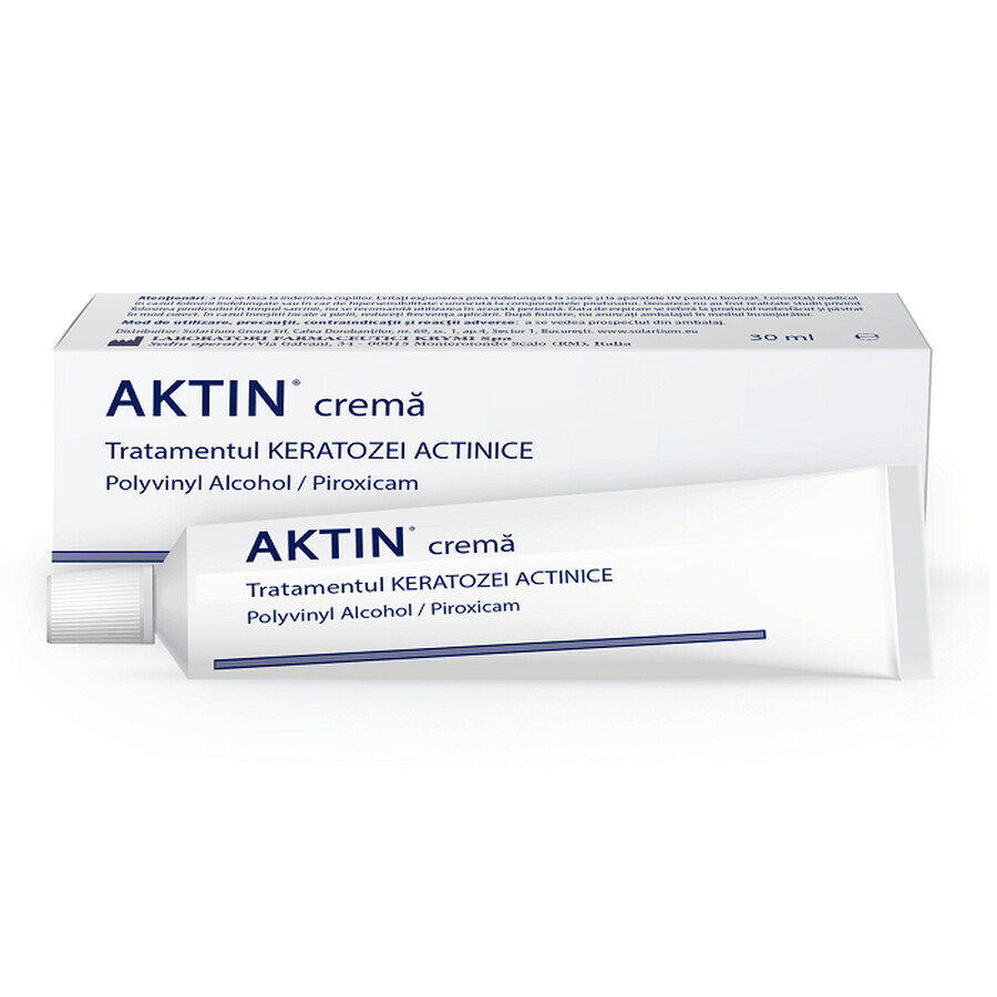 Crème voor de behandeling van actinische keratose en kankergebied Aktin, 30 ml, Solartium