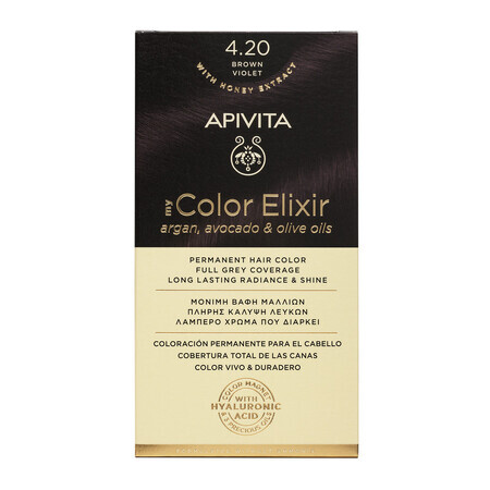 Teinture My Color Elixir, nuance 4.2, Apivita