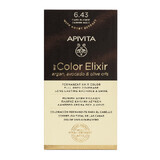 My Color Elixir haarverf, tint 6.43, Apivita