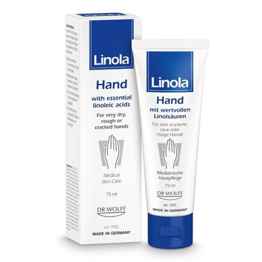 Crème pour les mains, 75 ml, Linola