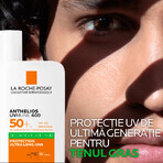 Fluido con protezione solare SPF 50+ per il viso Anthelios UVmune 400 Oil Control, SPF 50+, 50 ml, La Roche-Posay