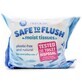 Safe to Flush nat toiletpapier, 30 stuks, Natracare