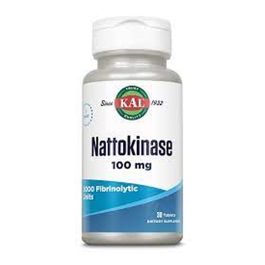 Nattokinase Kal, 100 mg, 30 tablete, Secom